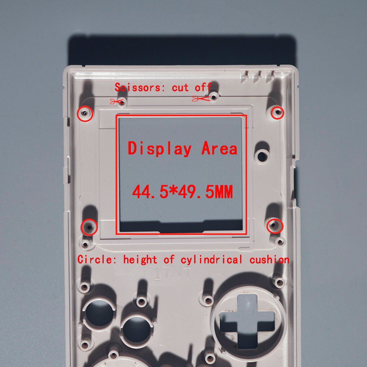 FunnyPlaying Game Boy Color Retro Pixel IPS Shell